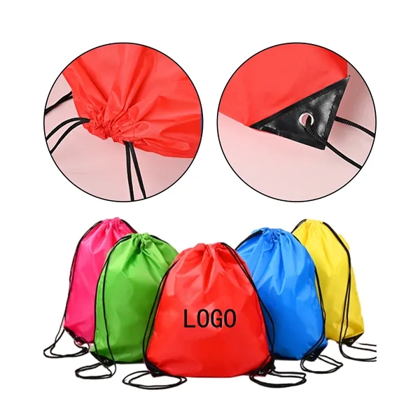 Polyester Portable Drawstring Storage Bag - Polyester Portable Drawstring Storage Bag - Image 0 of 1
