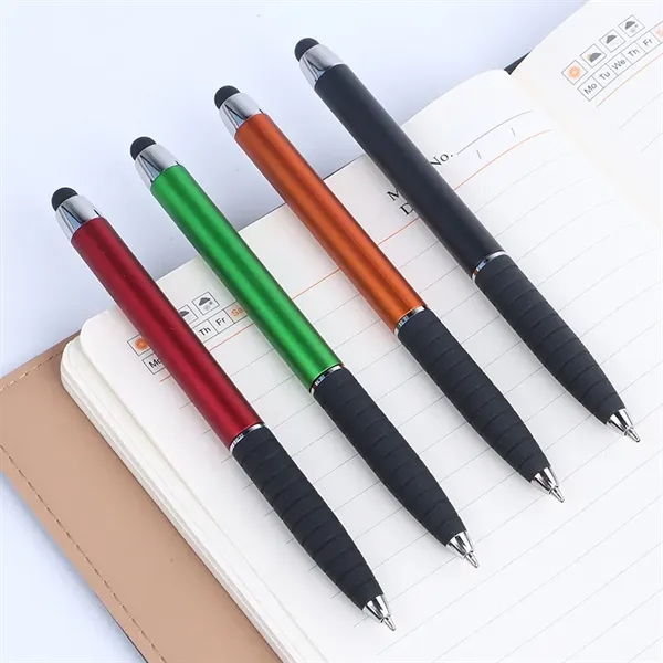Metallic Cool Grip Stylus Pen - Metallic Cool Grip Stylus Pen - Image 2 of 2