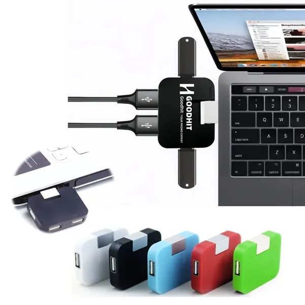 4-Port USB Hub Expander Multi-Device Splitter for PC&Laptop - 4-Port USB Hub Expander Multi-Device Splitter for PC&Laptop - Image 0 of 9