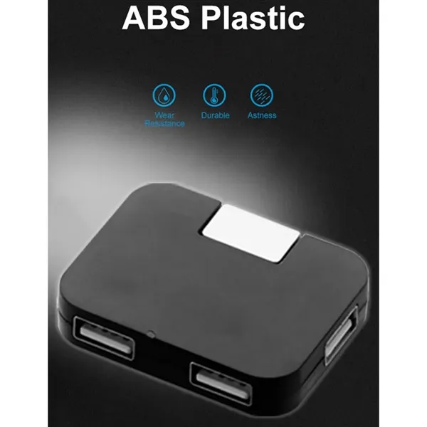 4-Port USB Hub Expander Multi-Device Splitter for PC&Laptop - 4-Port USB Hub Expander Multi-Device Splitter for PC&Laptop - Image 6 of 9