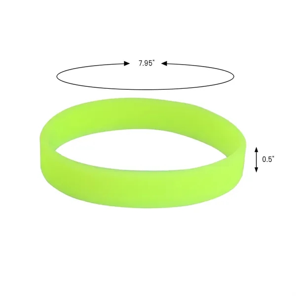 Glow In The Dark Silicone Bracelet - Glow In The Dark Silicone Bracelet - Image 2 of 9