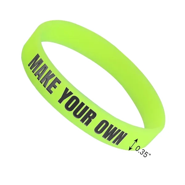 Glow In The Dark Silicone Bracelet - Glow In The Dark Silicone Bracelet - Image 1 of 9