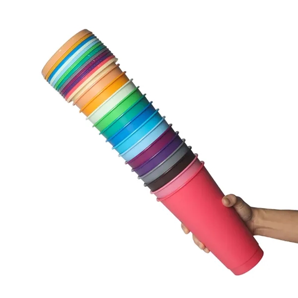 Reusable Cups With Lids And Straws - Reusable Cups With Lids And Straws - Image 3 of 3