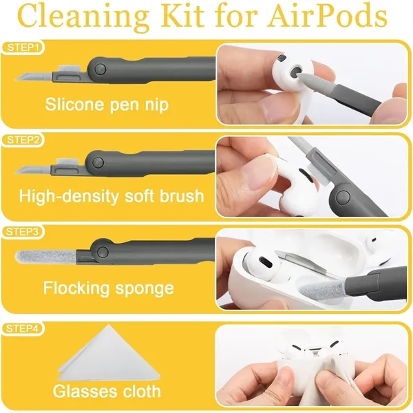 Electronic Screen 7 in 1 Cleaner Kit - Electronic Screen 7 in 1 Cleaner Kit - Image 2 of 6