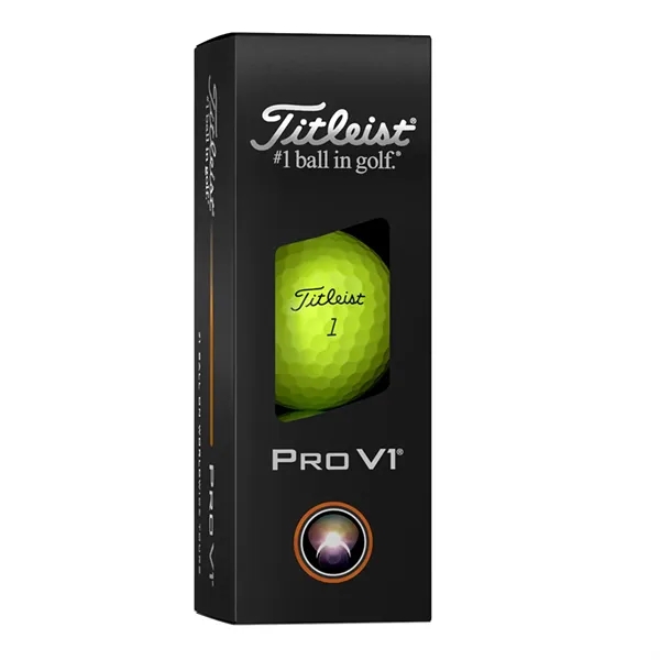 Titleist Pro V1 Yellow Golf Balls - Titleist Pro V1 Yellow Golf Balls - Image 2 of 6