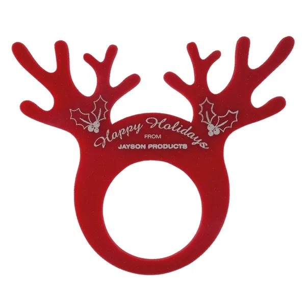 15" Foam Reindeer Antlers Visor - 15" Foam Reindeer Antlers Visor - Image 2 of 2
