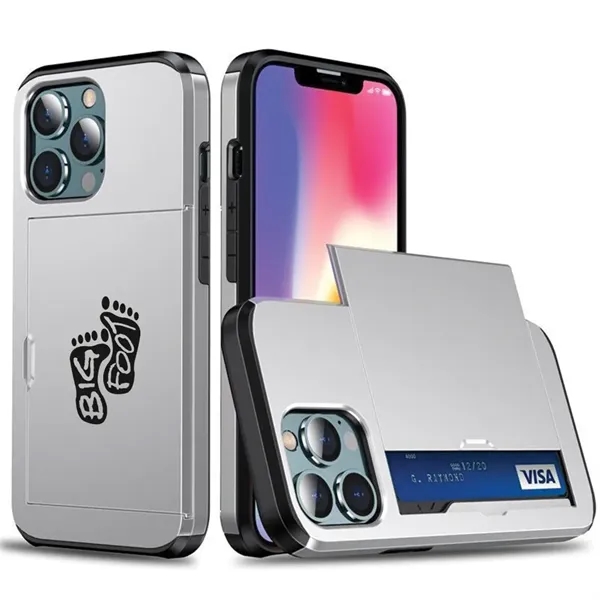 Armored Card Slot Case for iPhone 11/12/13 - Armored Card Slot Case for iPhone 11/12/13 - Image 1 of 6