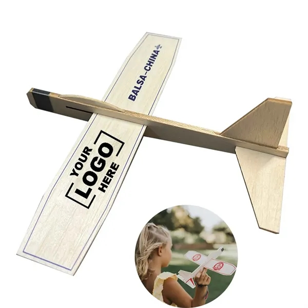 DIY Balsa Wood Airplane Model for Kids Learning - DIY Balsa Wood Airplane Model for Kids Learning - Image 0 of 8