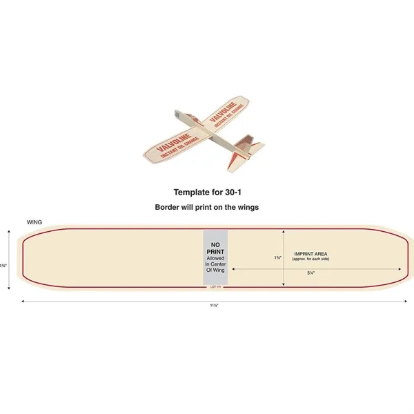 DIY Balsa Wood Airplane Model for Kids Learning - DIY Balsa Wood Airplane Model for Kids Learning - Image 1 of 8