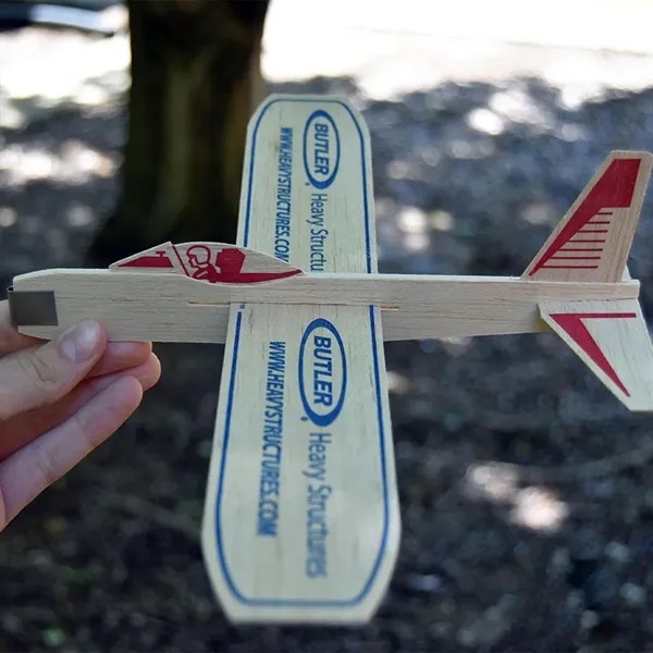 DIY Balsa Wood Airplane Model for Kids Learning - DIY Balsa Wood Airplane Model for Kids Learning - Image 3 of 8