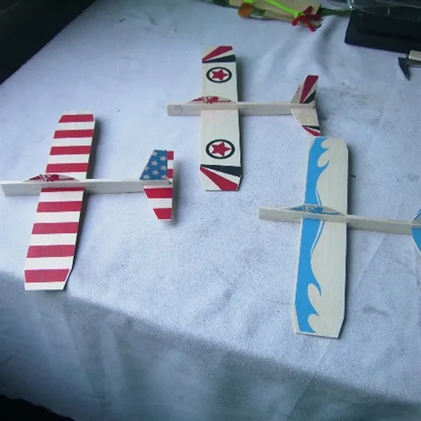 DIY Balsa Wood Airplane Model for Kids Learning - DIY Balsa Wood Airplane Model for Kids Learning - Image 6 of 8