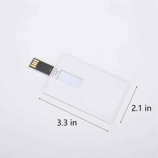 USB Flash Drive 64GB Metal Credit Card Style - USB Flash Drive 64GB Metal Credit Card Style - Image 1 of 6