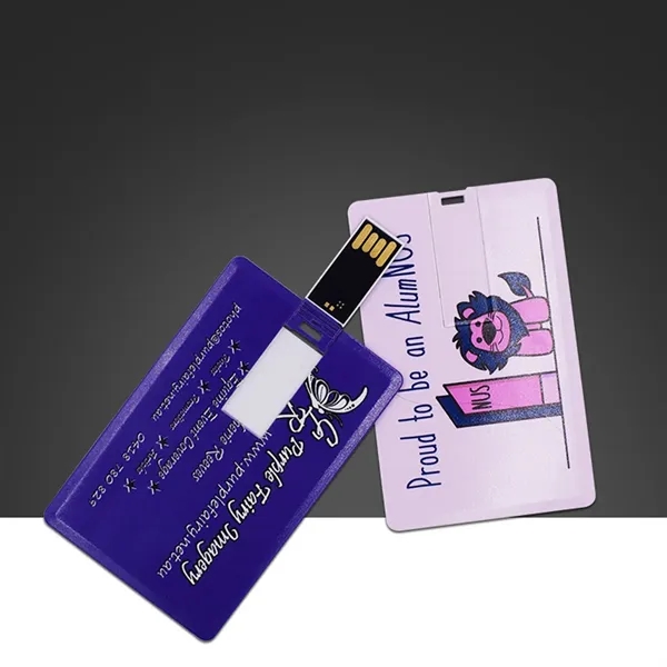 USB Flash Drive 64GB Metal Credit Card Style - USB Flash Drive 64GB Metal Credit Card Style - Image 5 of 6