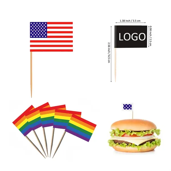 Custom Toothpick Flag - Custom Toothpick Flag - Image 0 of 1