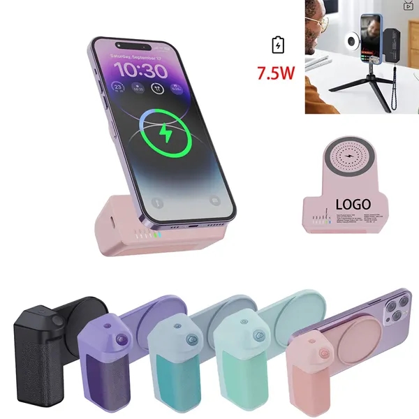 Magnetic Smartphone Camera Bluetooth Bracket  Shutter Grip - Magnetic Smartphone Camera Bluetooth Bracket  Shutter Grip - Image 0 of 2