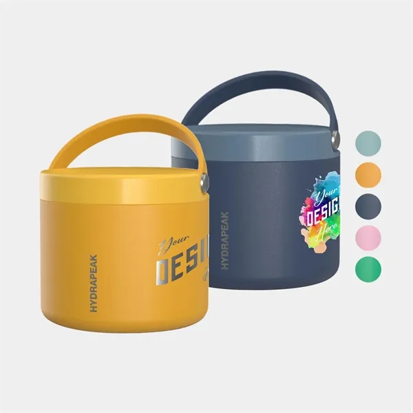 18 oz Hydrapeak® Stainless Steel Insulated Thermos Food Jar