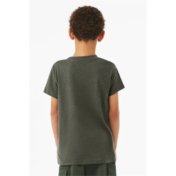 BELLA+CANVAS Youth Heather CVC Tee - BELLA+CANVAS Youth Heather CVC Tee - Image 43 of 88