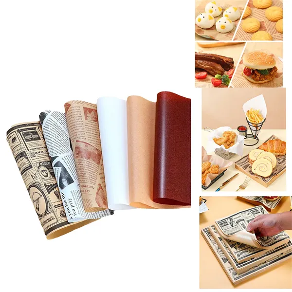Wax Paper Sheets for Food Basket Liners - Wax Paper Sheets for Food Basket Liners - Image 0 of 2