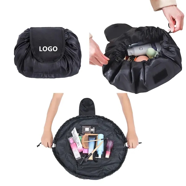 Portable Waterproof Lazy Travel Cosmetics Organizer Bag - Portable Waterproof Lazy Travel Cosmetics Organizer Bag - Image 0 of 2