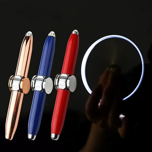 Fidget Spinner Pressure Relief Light Pen - Fidget Spinner Pressure Relief Light Pen - Image 1 of 12