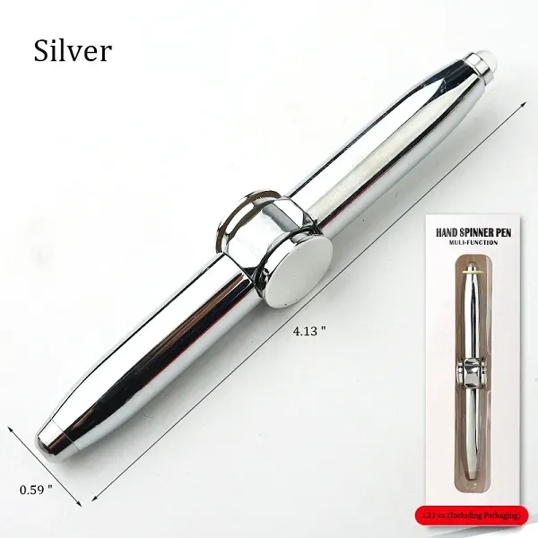 Fidget Spinner Pressure Relief Light Pen - Fidget Spinner Pressure Relief Light Pen - Image 4 of 12