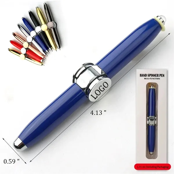 Fidget Spinner Pressure Relief Light Pen - Fidget Spinner Pressure Relief Light Pen - Image 0 of 15