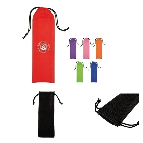 Non-Woven Straws Pouch - Non-Woven Straws Pouch - Image 1 of 1