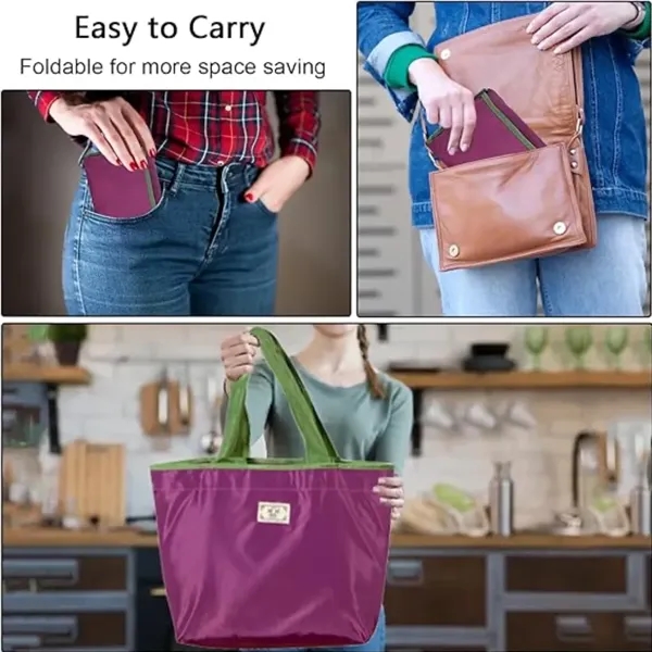 M/L Foldable Shopping Bag - M/L Foldable Shopping Bag - Image 3 of 9