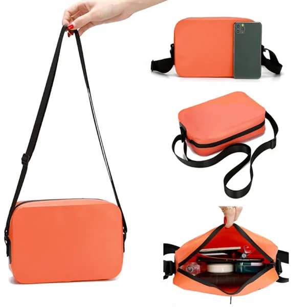 Mini Belt Waist Packs Black Crossbody Bags Bum - Mini Belt Waist Packs Black Crossbody Bags Bum - Image 7 of 8