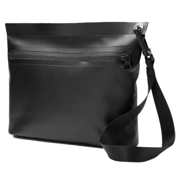 Waterproof Zipper Pouch Storage Black Gear Tote Bag - Waterproof Zipper Pouch Storage Black Gear Tote Bag - Image 2 of 7