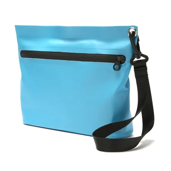 Waterproof Zipper Pouch Storage Black Gear Tote Bag - Waterproof Zipper Pouch Storage Black Gear Tote Bag - Image 3 of 7