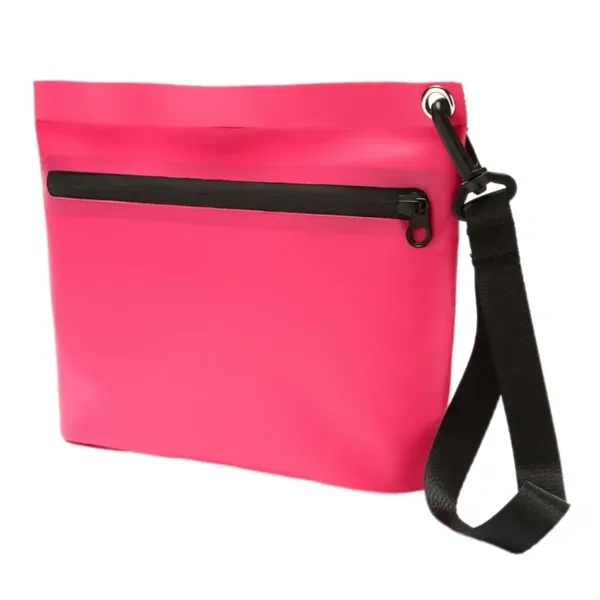 Waterproof Zipper Pouch Storage Black Gear Tote Bag - Waterproof Zipper Pouch Storage Black Gear Tote Bag - Image 4 of 7