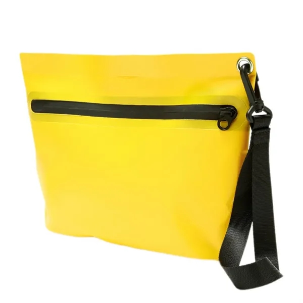 Waterproof Zipper Pouch Storage Black Gear Tote Bag - Waterproof Zipper Pouch Storage Black Gear Tote Bag - Image 7 of 7