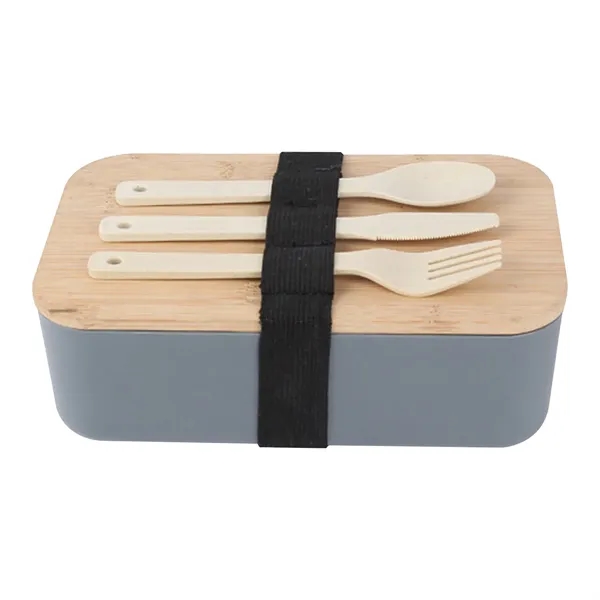 Bento Lunch Box With Bamboo Lid