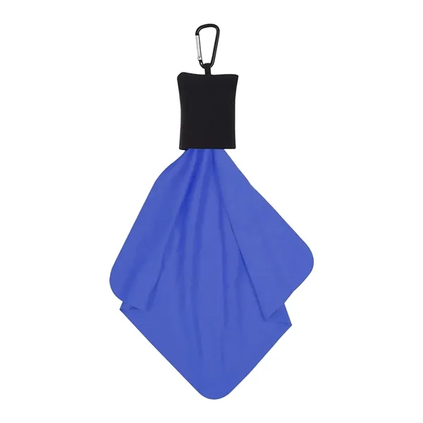 Microfiber Cleaning Cloth With Carabiner - Microfiber Cleaning Cloth With Carabiner - Image 5 of 7