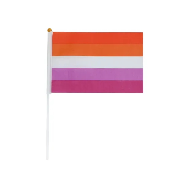 Hand Held Small Polyester Flag - Hand Held Small Polyester Flag - Image 2 of 12