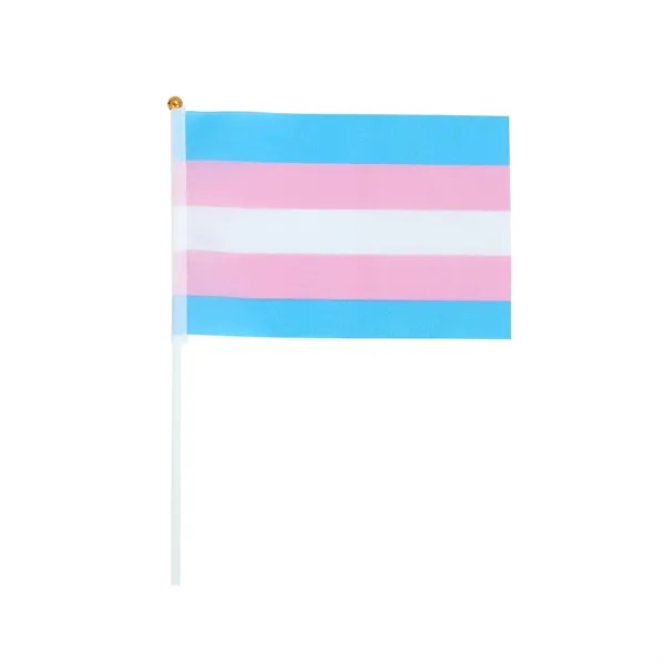 Hand Held Small Polyester Flag - Hand Held Small Polyester Flag - Image 3 of 12