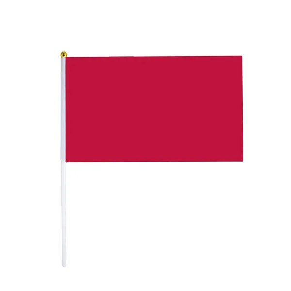 Hand Held Small Polyester Flag - Hand Held Small Polyester Flag - Image 9 of 12