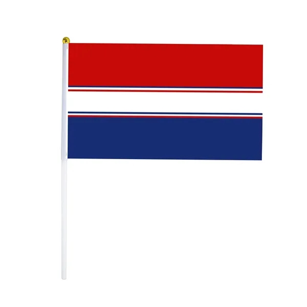 Hand Held Small Polyester Flag - Hand Held Small Polyester Flag - Image 11 of 12