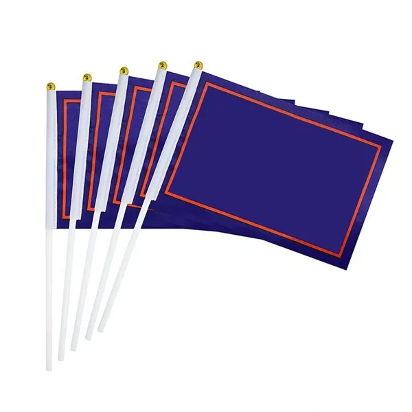 Hand Held Small Polyester Flag - Hand Held Small Polyester Flag - Image 12 of 12