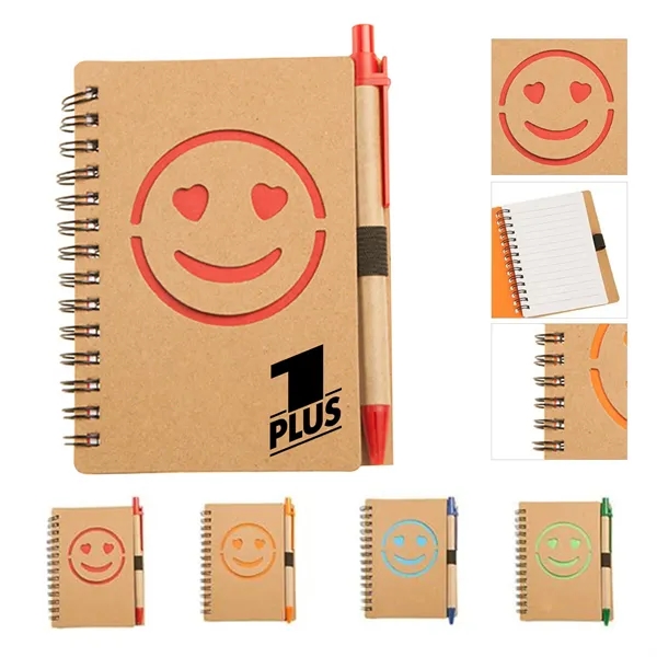 Die Cut Notebook With Pen - Die Cut Notebook With Pen - Image 0 of 6