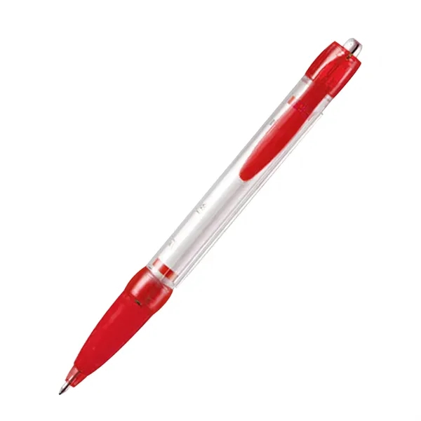 Advertising Plastic Push Ballpoint Pen with Print - Advertising Plastic Push Ballpoint Pen with Print - Image 7 of 8
