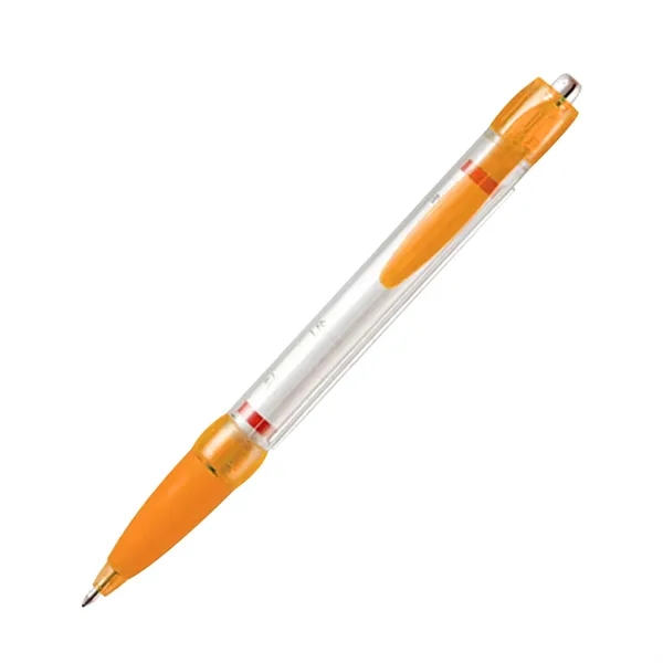 Advertising Plastic Push Ballpoint Pen with Print - Advertising Plastic Push Ballpoint Pen with Print - Image 8 of 8