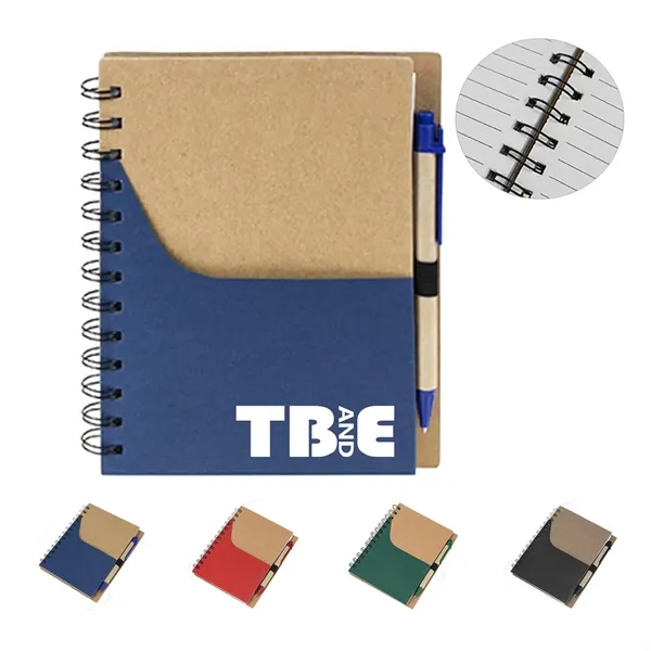 Kraft Pocket Notebook Kit - Kraft Pocket Notebook Kit - Image 0 of 3