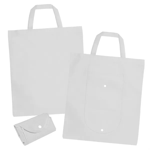 Non Woven Foldable Shopping Tote Grocery Bag - Non Woven Foldable Shopping Tote Grocery Bag - Image 1 of 11