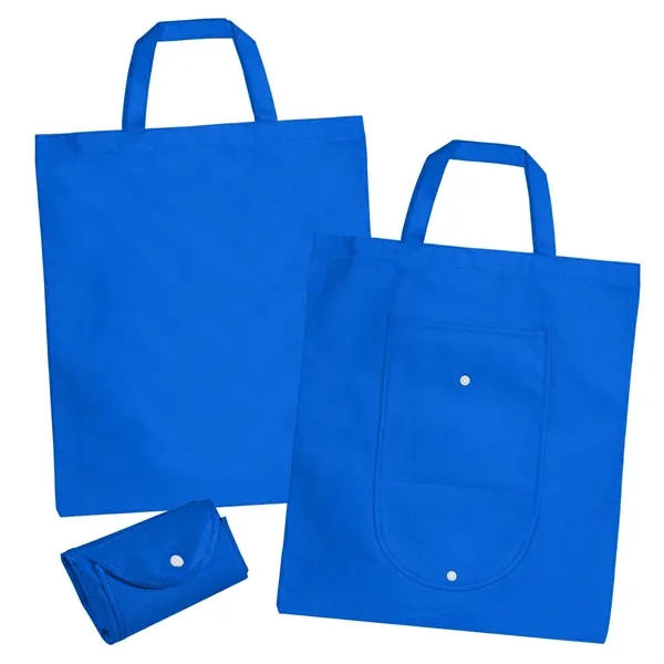 Non Woven Foldable Shopping Tote Grocery Bag - Non Woven Foldable Shopping Tote Grocery Bag - Image 3 of 11