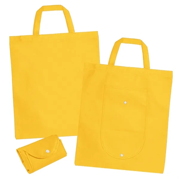 Non Woven Foldable Shopping Tote Grocery Bag - Non Woven Foldable Shopping Tote Grocery Bag - Image 7 of 11