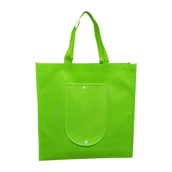 Non Woven Foldable Shopping Tote Grocery Bag - Non Woven Foldable Shopping Tote Grocery Bag - Image 9 of 11