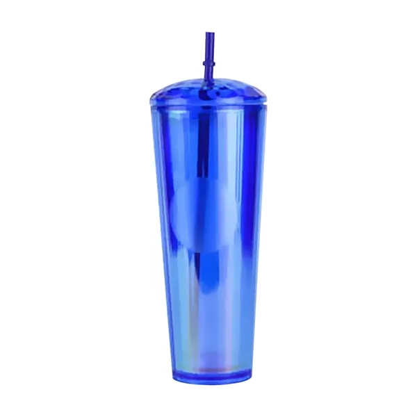 24Oz Iridescent Unicorn Diamond Tumbler With Lid - 24Oz Iridescent Unicorn Diamond Tumbler With Lid - Image 1 of 3