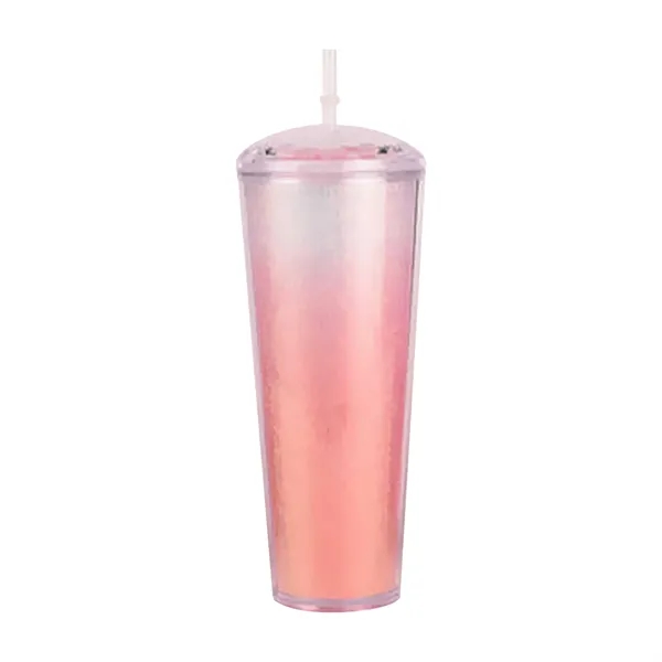 24Oz Iridescent Unicorn Diamond Tumbler With Lid - 24Oz Iridescent Unicorn Diamond Tumbler With Lid - Image 2 of 3